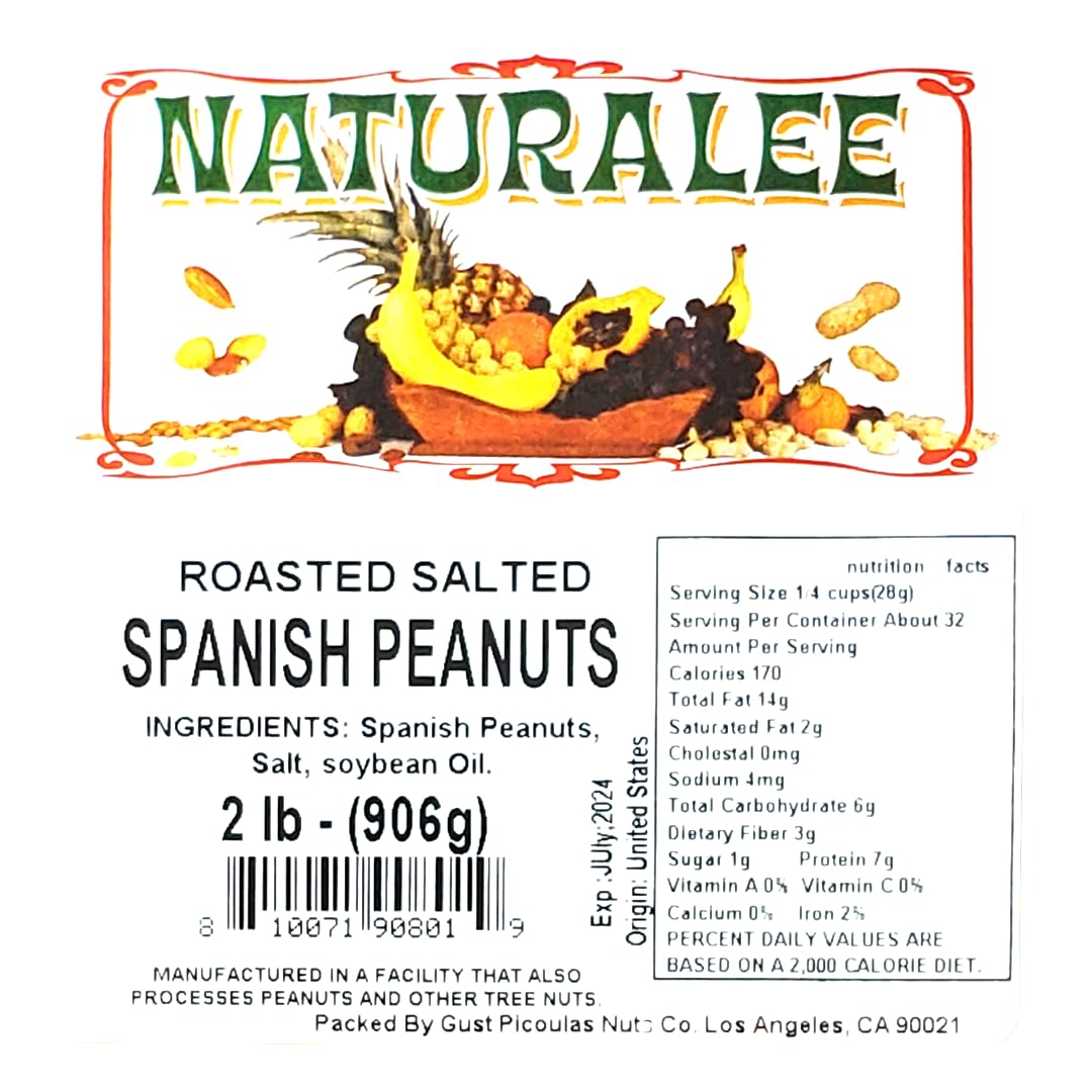 Naturalee Spanish Peanuts