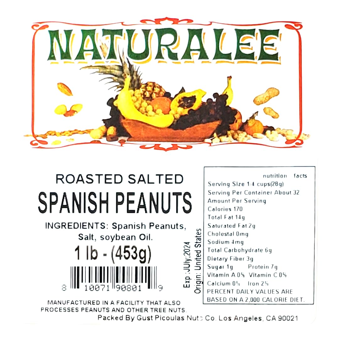 Naturalee Spanish Peanuts