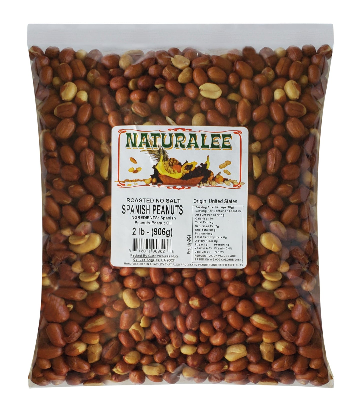 Naturalee Spanish Peanuts