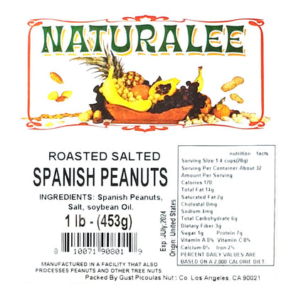 Naturalee Spanish Peanuts