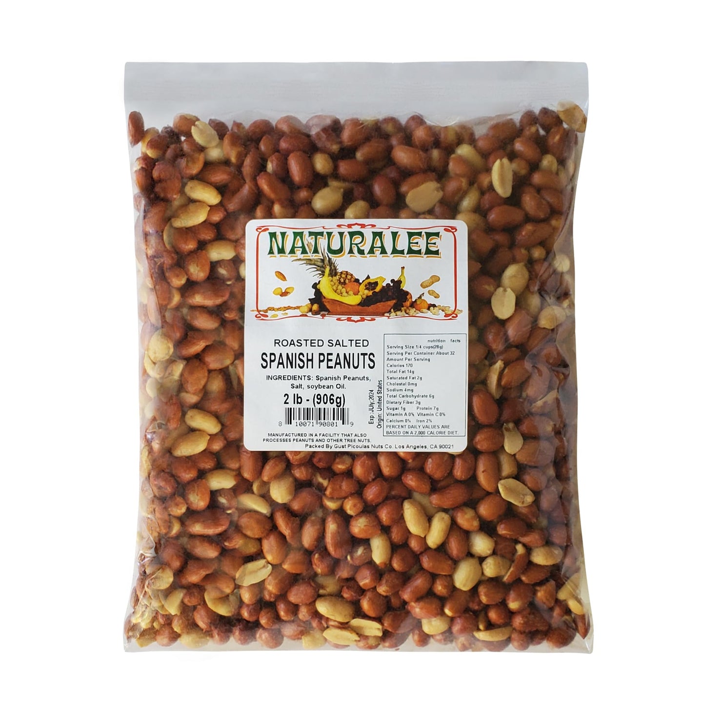 Naturalee Spanish Peanuts